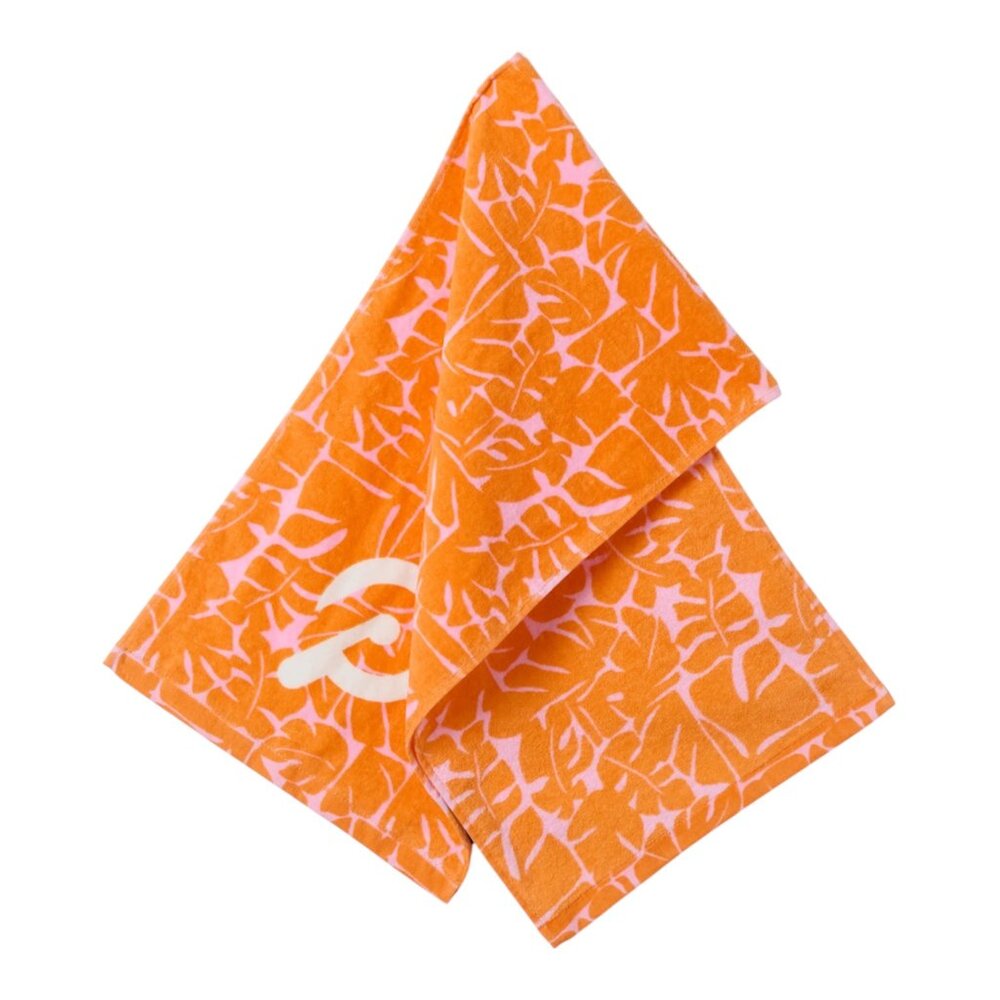 Peloton Sweat Towel Single in Block Palm New in Package Workout Gym Cycling Row